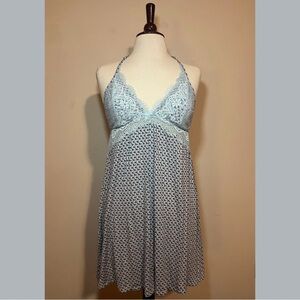 SOLD ❌ Victoria’s Secret Blue Lace Babydoll Dress